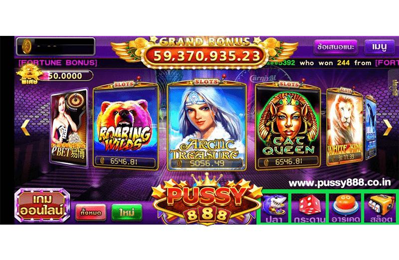 จุดเด่นค่ายเกม pussy888