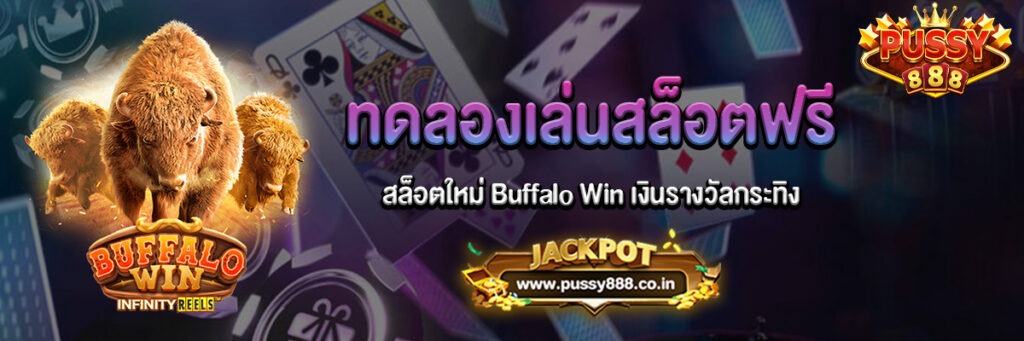 สล็อตใหม่ Buffalo Win เงินรางวัลกระทิงทดลองเล่นฟรี