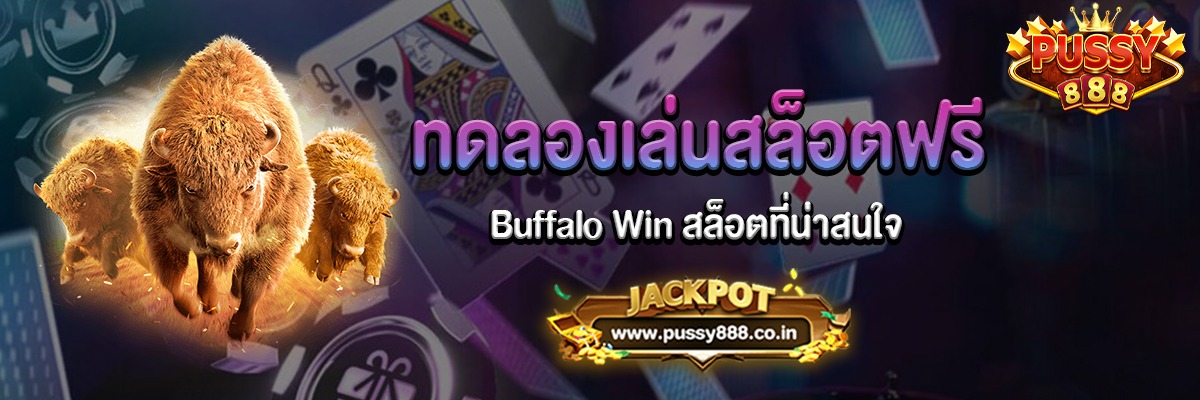 Buffalo Win สล็อตกระทิงดุทดลองเล่นฟรี