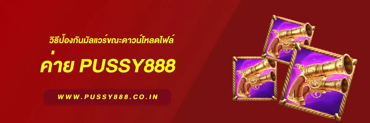 Pussy 888 วิธีป้องกันมัลแวร์ขณะดาวน์โหลดไฟล์จากอินเทอร์เน็ต