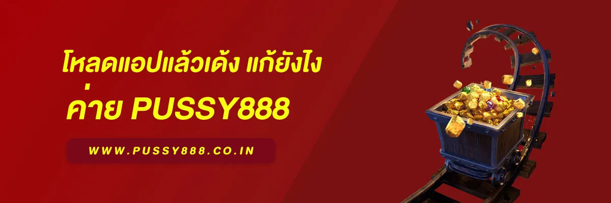 โหลด pussy888 โหลดแอปแล้วเด้ง แก้ยังไง สาเหตุที่พบบ่อยและวิธีแก้ไขเบื้องต้น