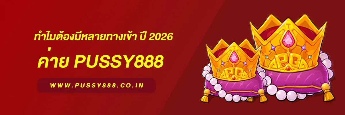 สล็อตพุชชี่ 888 ทำไมต้องมีหลายทางเข้า ปี 2026 เหตุผลด้านระบบและความปลอดภัยที่ควรรู้