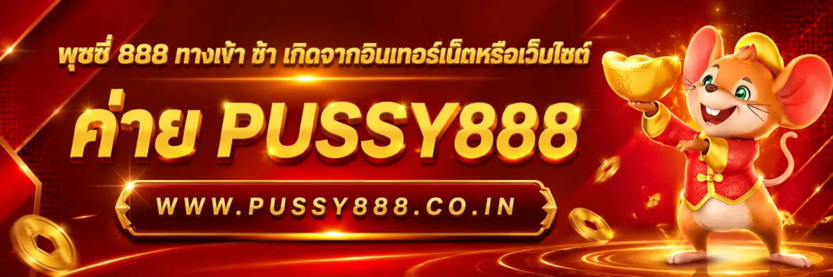 พุซซี่ 888 ทางเข้า ช้า เกิดจากอินเทอร์เน็ตหรือเว็บไซต์