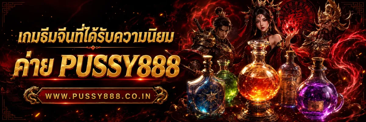 เกมธีมจีนที่ได้รับความนิยมบนมือถือ เว็บสล็อต pussy888 เว็บตรง