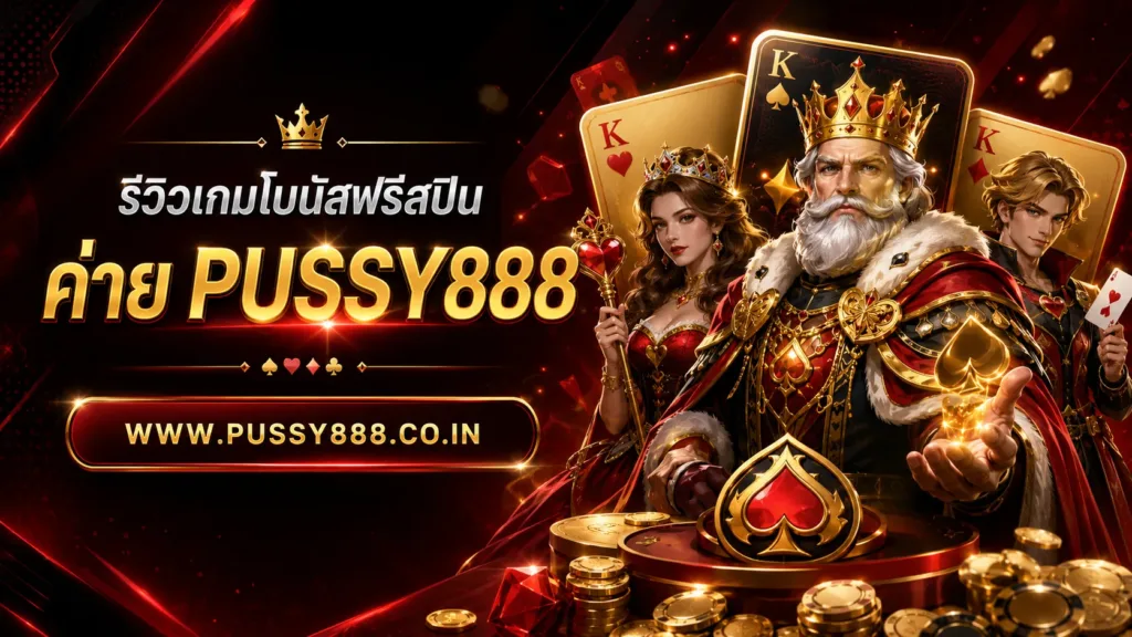 เกมสล็อต ค่าย pussy888 เว็บตรง