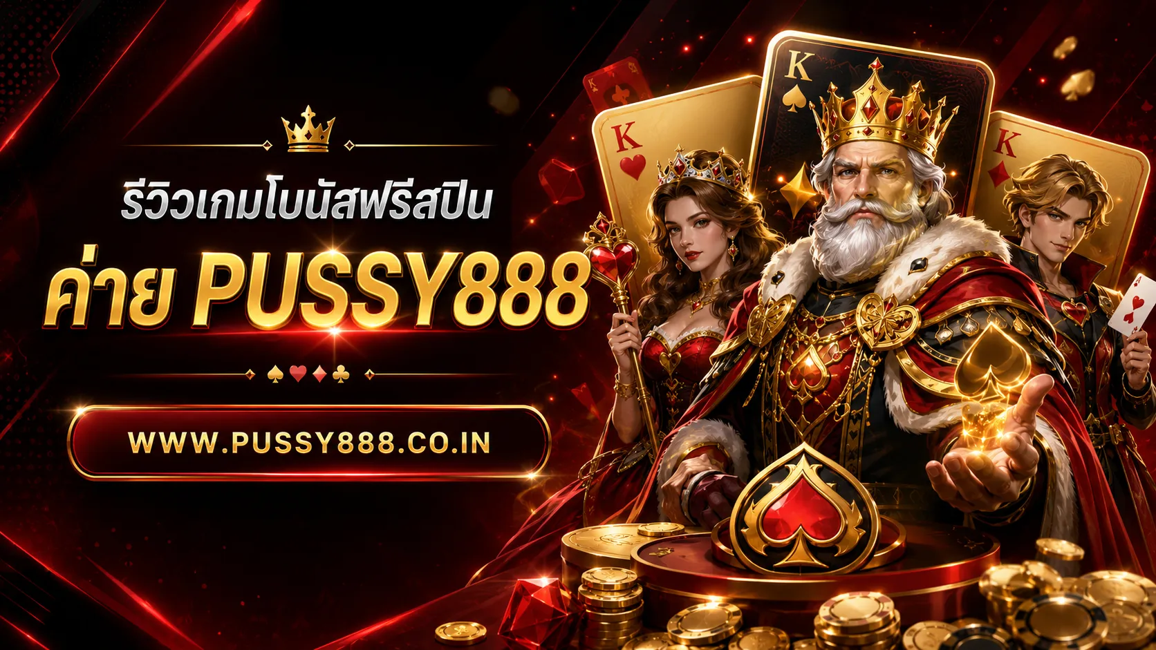 เกมสล็อต ค่าย pussy888 เว็บตรง