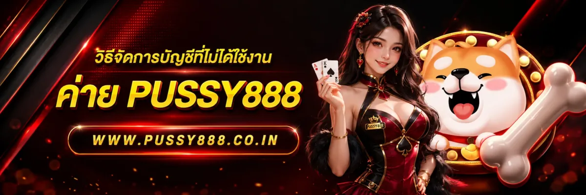 เว็บสล็อตแท้ วิธีจัดการบัญชีที่ไม่ได้ใช้งาน pussy888