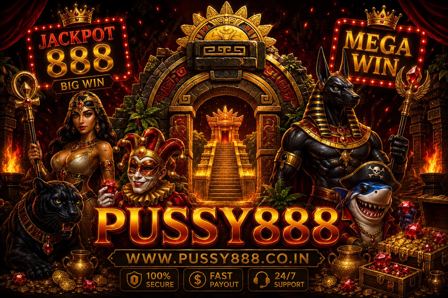 สล็อตเกม pussy888