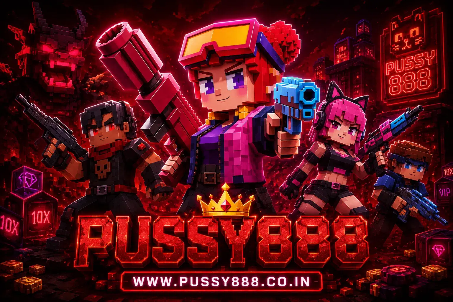 เกมสล็อต ค่าย pussy888 เว็บตรง