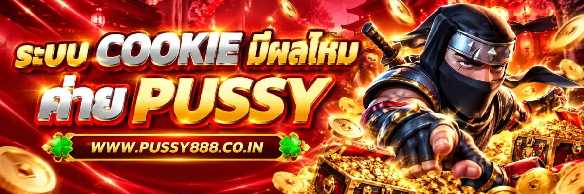 PUSSYYOU ระบบ Cookie มีผลต่อการเข้าสู่ระบบอย่างไร
